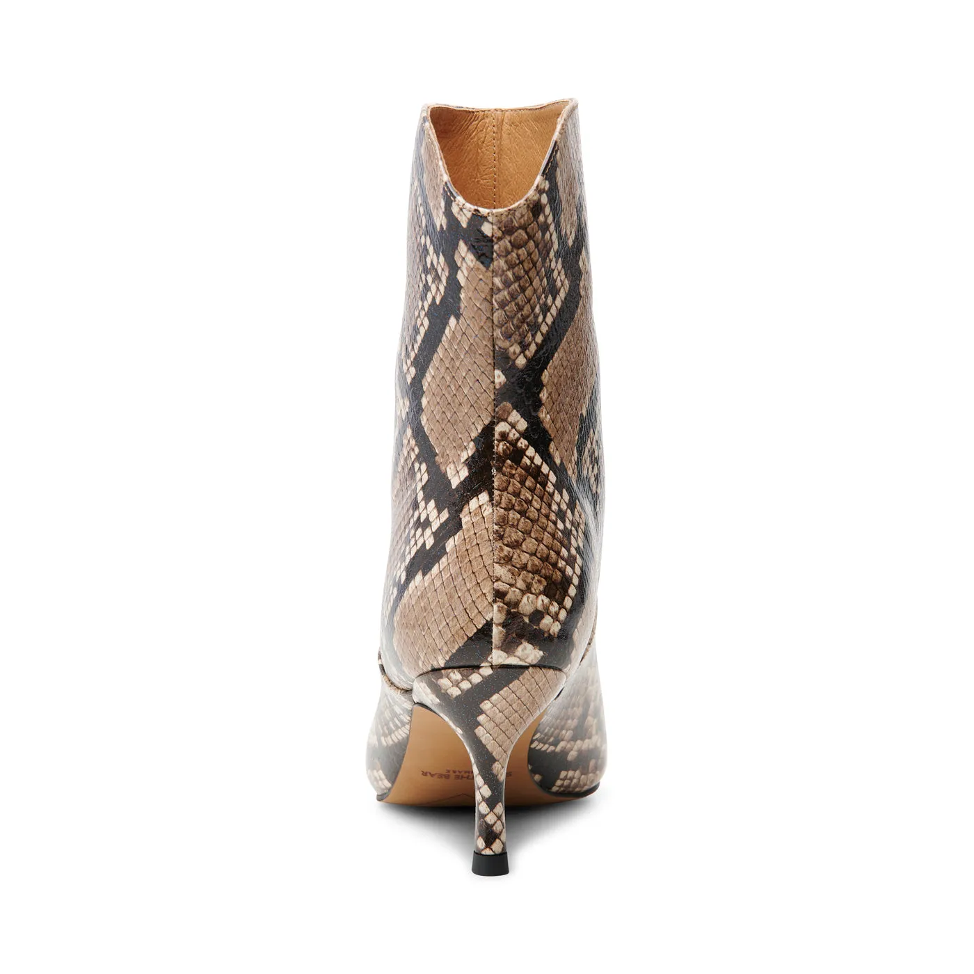 Amia bootie leather - BEIGE