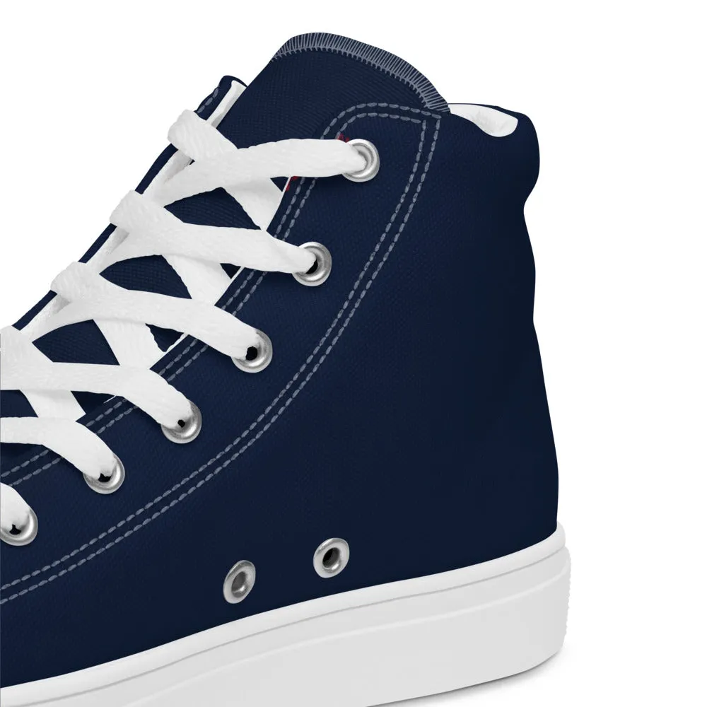 Andre Republic Mens high top canvas shoes