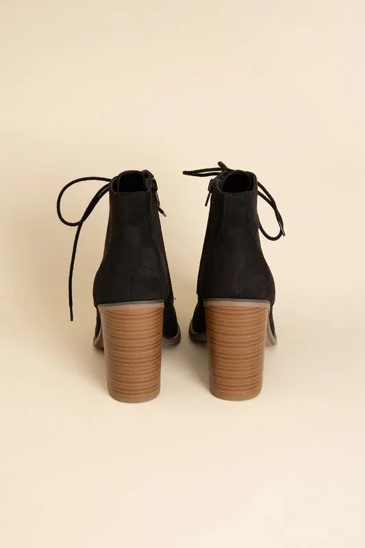 Block Heel Kidman Lace Up Boots