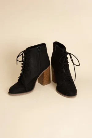 Block Heel Kidman Lace Up Boots