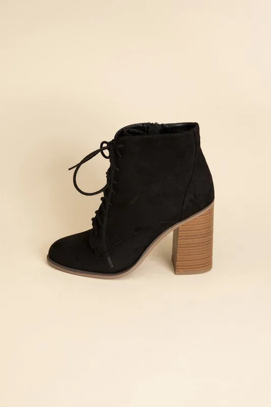 Block Heel Kidman Lace Up Boots