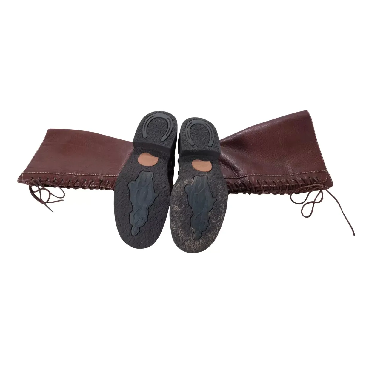 Born Leather Lace Up High Boots