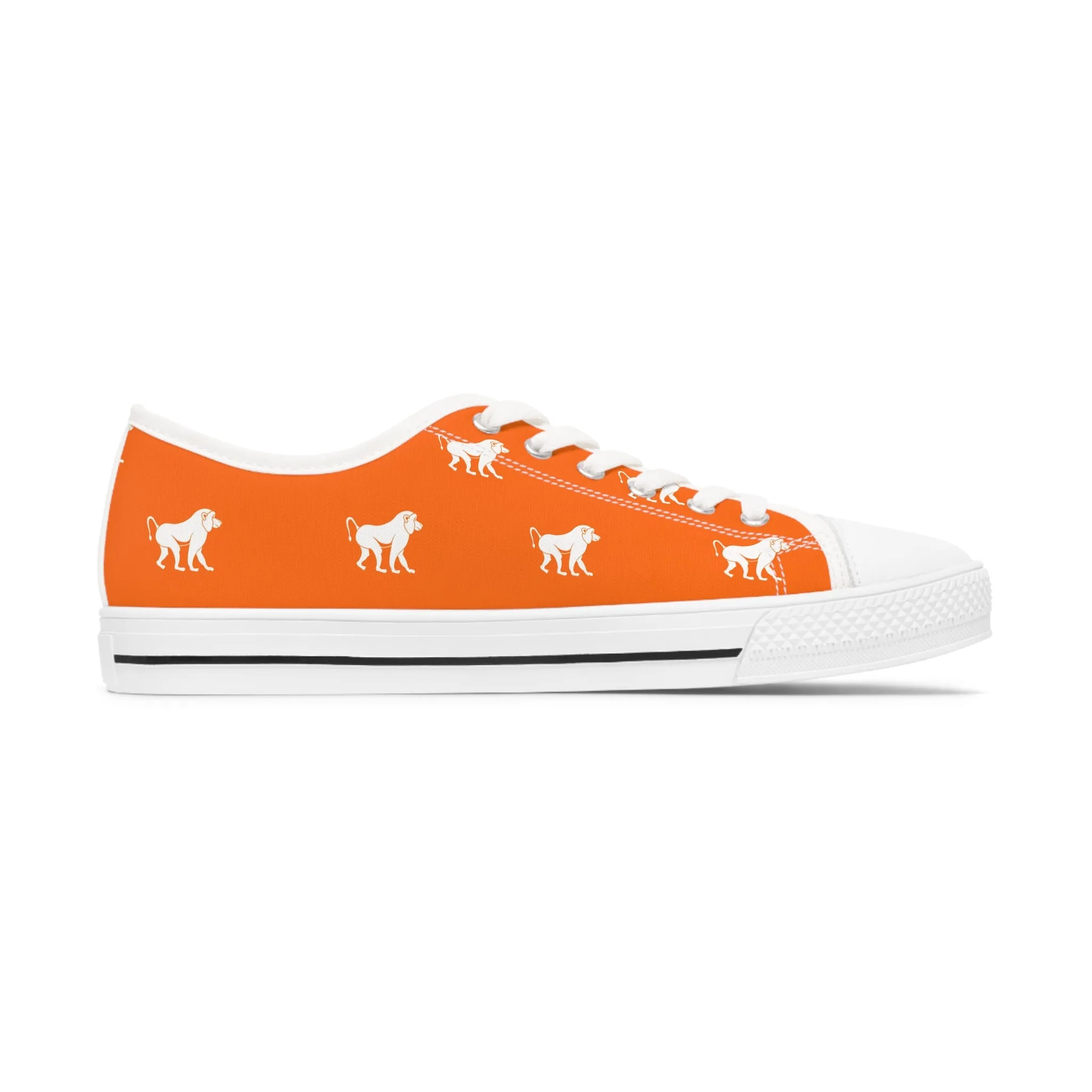 Japanese Macaque Women's Low Top Sneakers