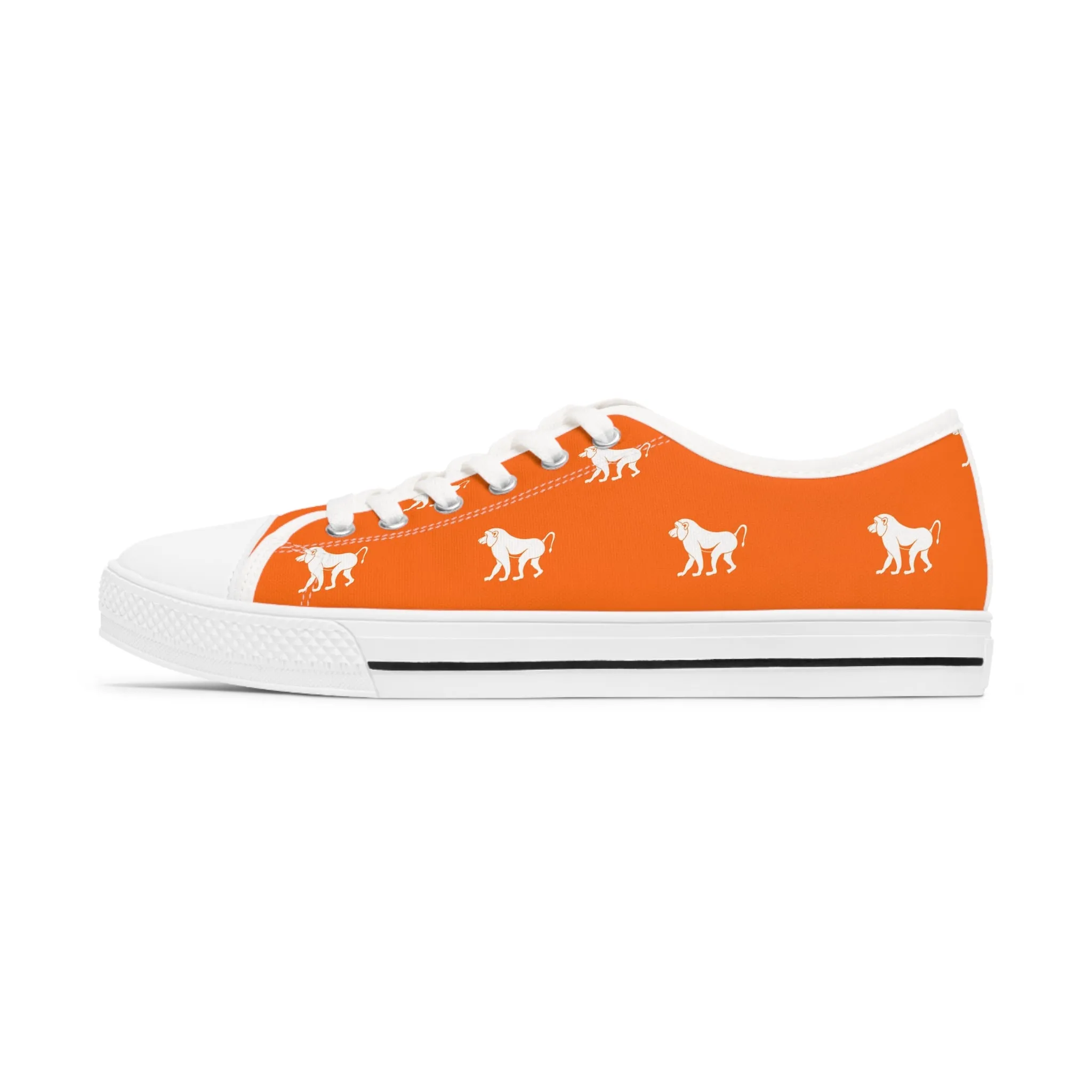 Japanese Macaque Women's Low Top Sneakers