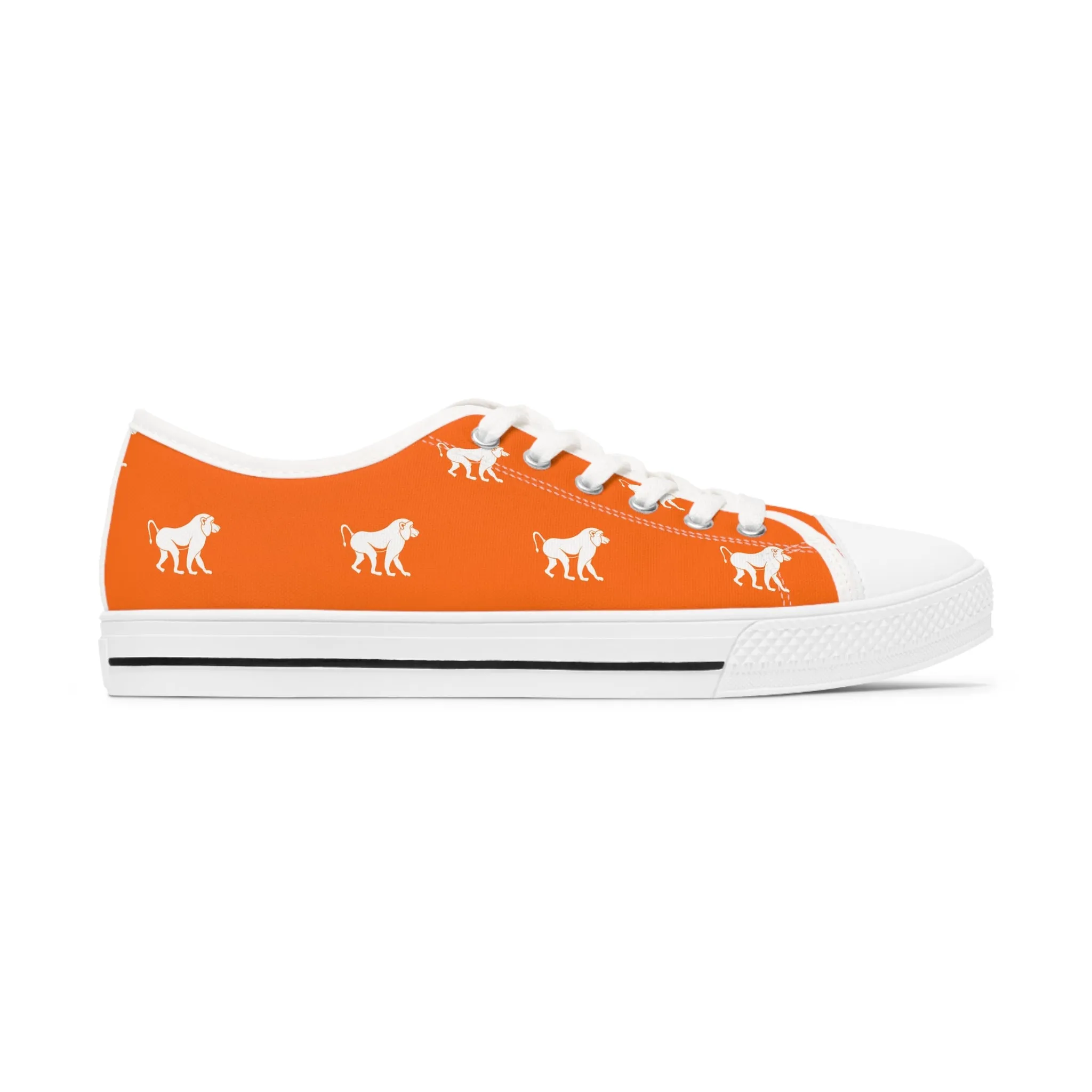 Japanese Macaque Women's Low Top Sneakers