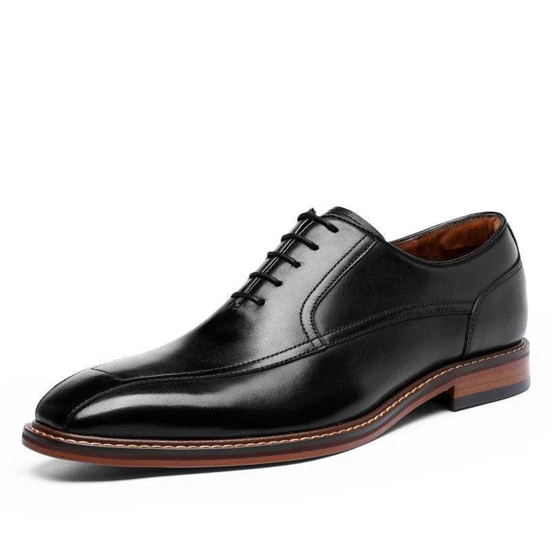 Men's Top Layer Leather Retro Trendy Shoes