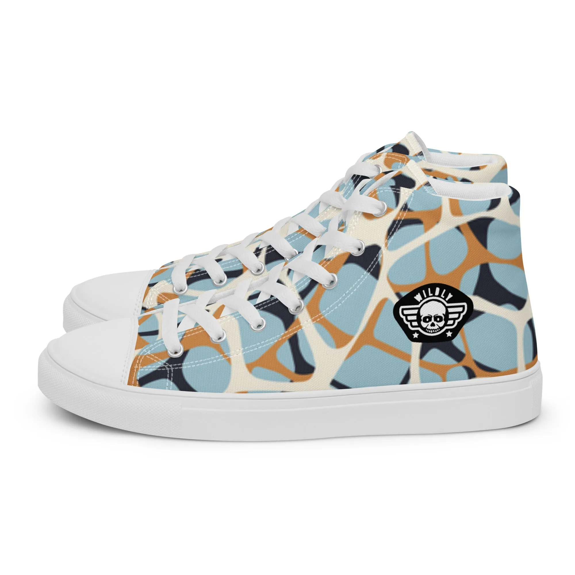 Moda Web Mens high top canvas shoes