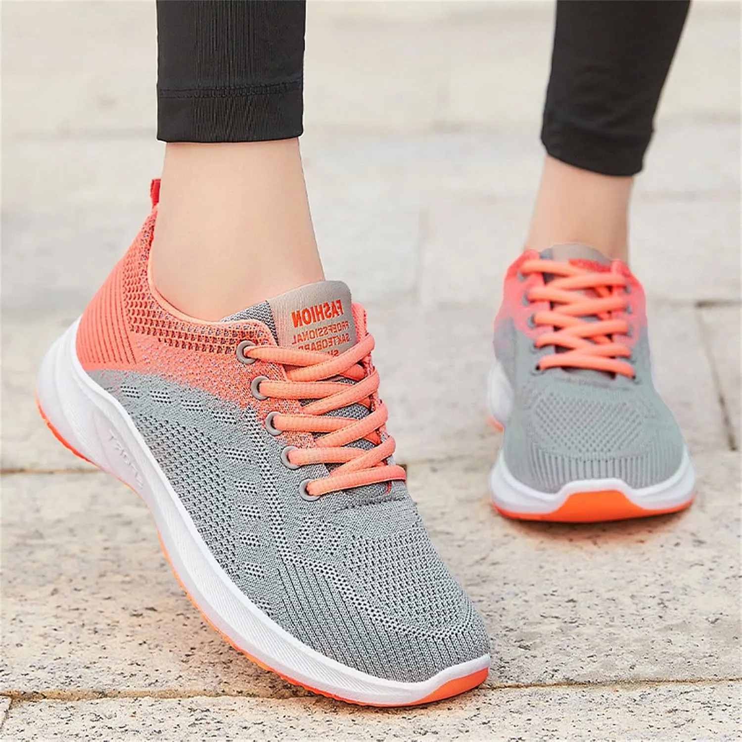 Musabela Orthopedic Shoes for Women, Women Comfortable Walking Shoes Slip On Sneakers with Arch Support Tennis Shoes