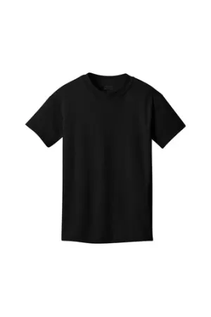 Port & Company Youth Core Cotton Tee - Jet Black