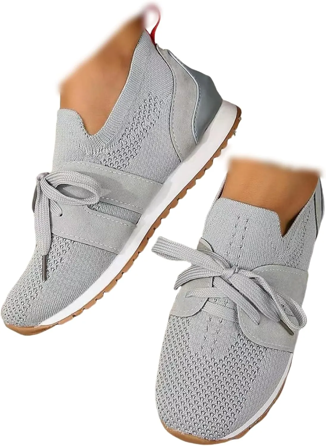 Running Shoes For Women Athletic Walking Shoes Slip On Casual Mesh-Comfortable Workout Fashion Sneakers Tennis Shoes