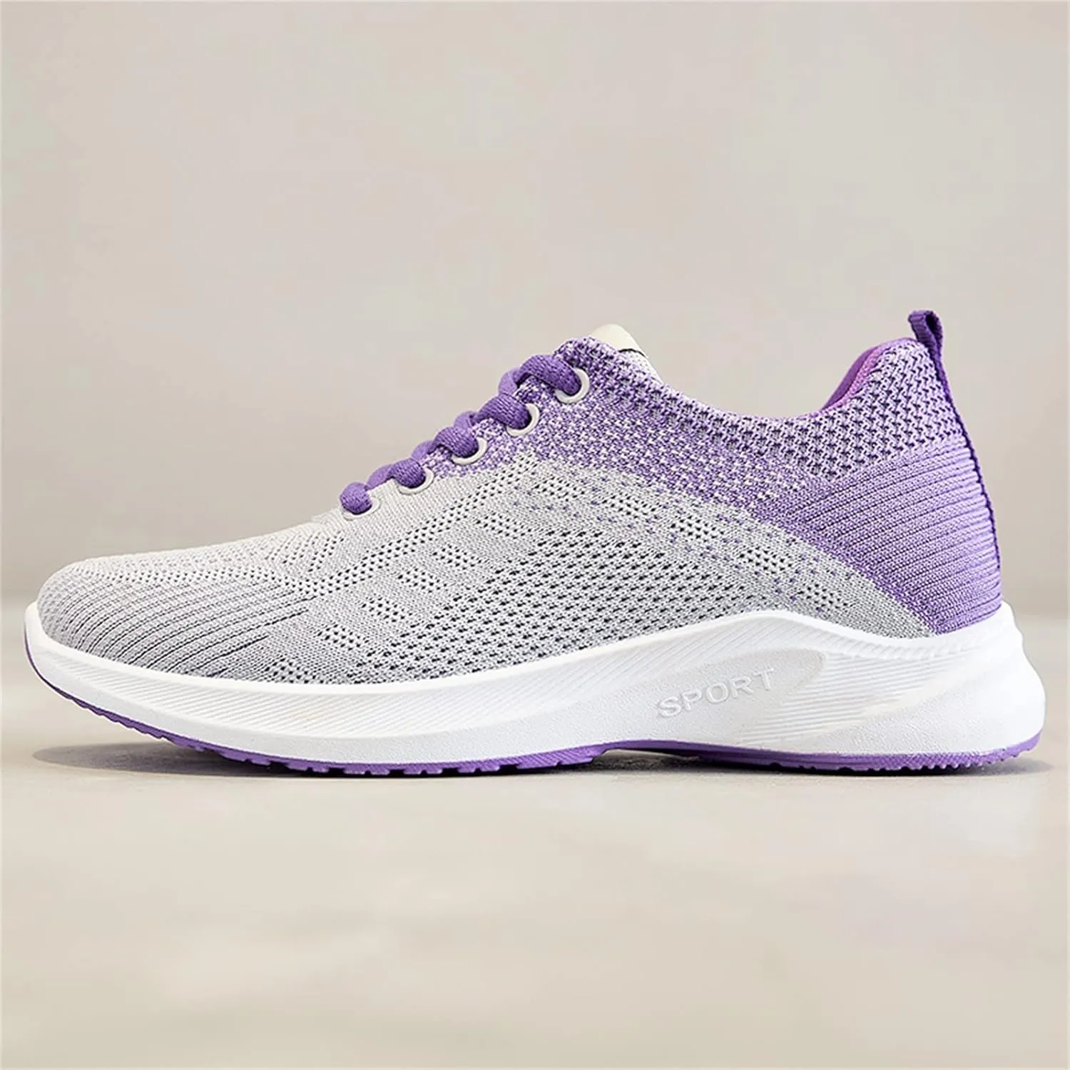 Walking Shoes Women Slip On Running Shoes Non Slip Walking Shoes Lightweight Gym Workout Shoes Breathable Fashion Sneakers
